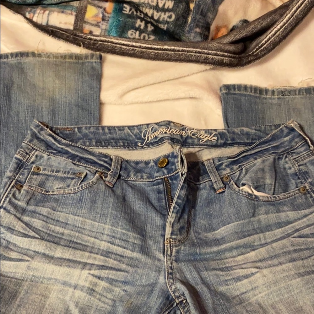 american eagle boot cut jeans